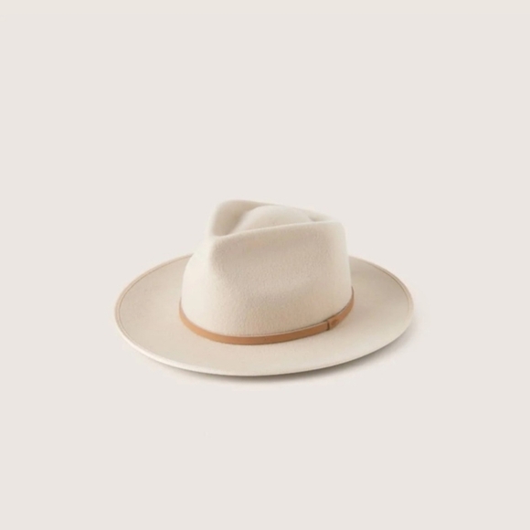 Accessories - Will + Bear Calloway Cream Fedora Hat | Size Medium - NWT